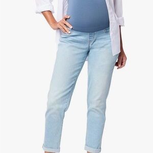 Levi Strauss Signature Gold Women’s Maternity Boyfriend Jeans - Large